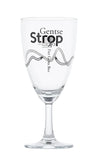 Gentse Strop serveergalg met glas